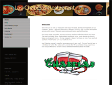 Tablet Screenshot of laschabelas.com